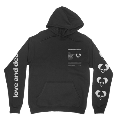 Love and Death Minimal Hoodie (Pullover)