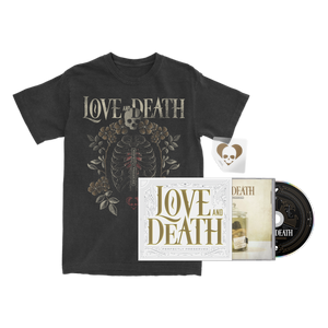 Love and Death - Limited Edition CD + Ribcage T-Shirt Bundle - SOLD OUT