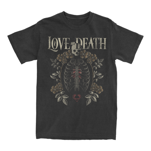 Love and Death Ribcage T-Shirt