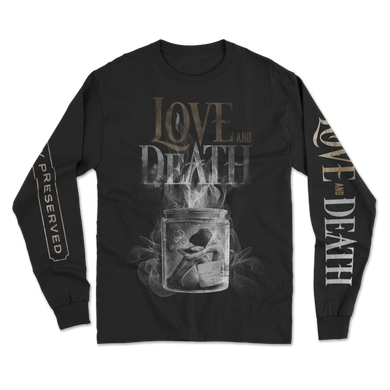 Love and Death Jar and Smoke Longsleeve T-Shirt