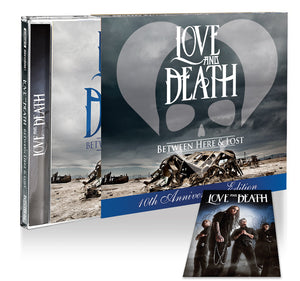 Love and Death - Between Here and Lost, CD (10th Anniversary Edition) Brian Head Welch KORN / 2023 Girder Records & Blind Tiger Records