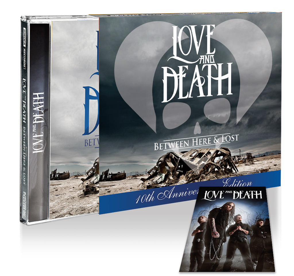 Love and Death - Between Here and Lost, CD (10th Anniversary Edition) Brian Head Welch KORN / 2023 Girder Records & Blind Tiger Records