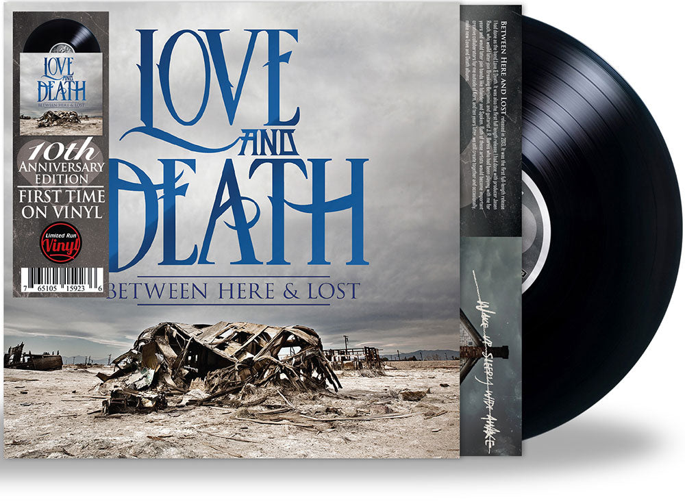 Love and Death - Between Here and Lost (10th Anniversary Edition) Vinyl LP, Brian Head Welch KORN / 2023 Girder Records & Blind Tiger Records