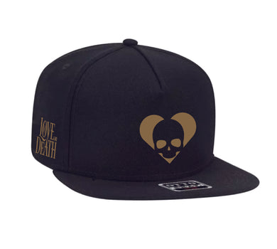 Skull & Heart Logo 5 Panel Hat