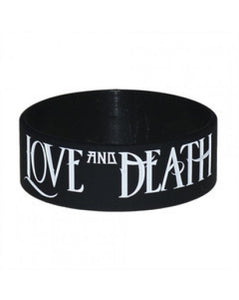 Love and Death 1" Gel Bracelet