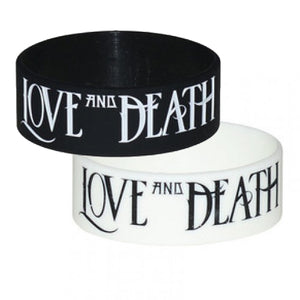 Love and Death 1" Gel Bracelet