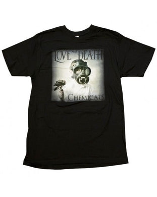 LOVE AND DEATH CHEMICALS T-SHIRT
